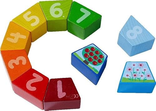 Haba Numbers Farm Counting And Stacking Wooden Blocks (Made In Germany) #TOP6