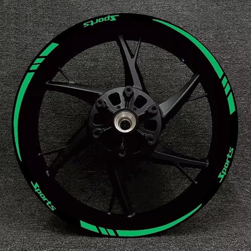 Motorcycle Wheel Rim Reflector Decals for KYMCO Agility 50 2010-2026