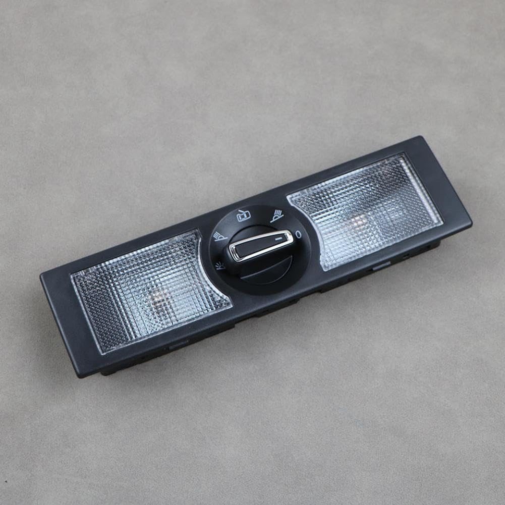 Black Car Interior Reading Light Dome Lamp Switch 6Q0947291A Compatible with Beetle (Car) (Car) 9N 6R