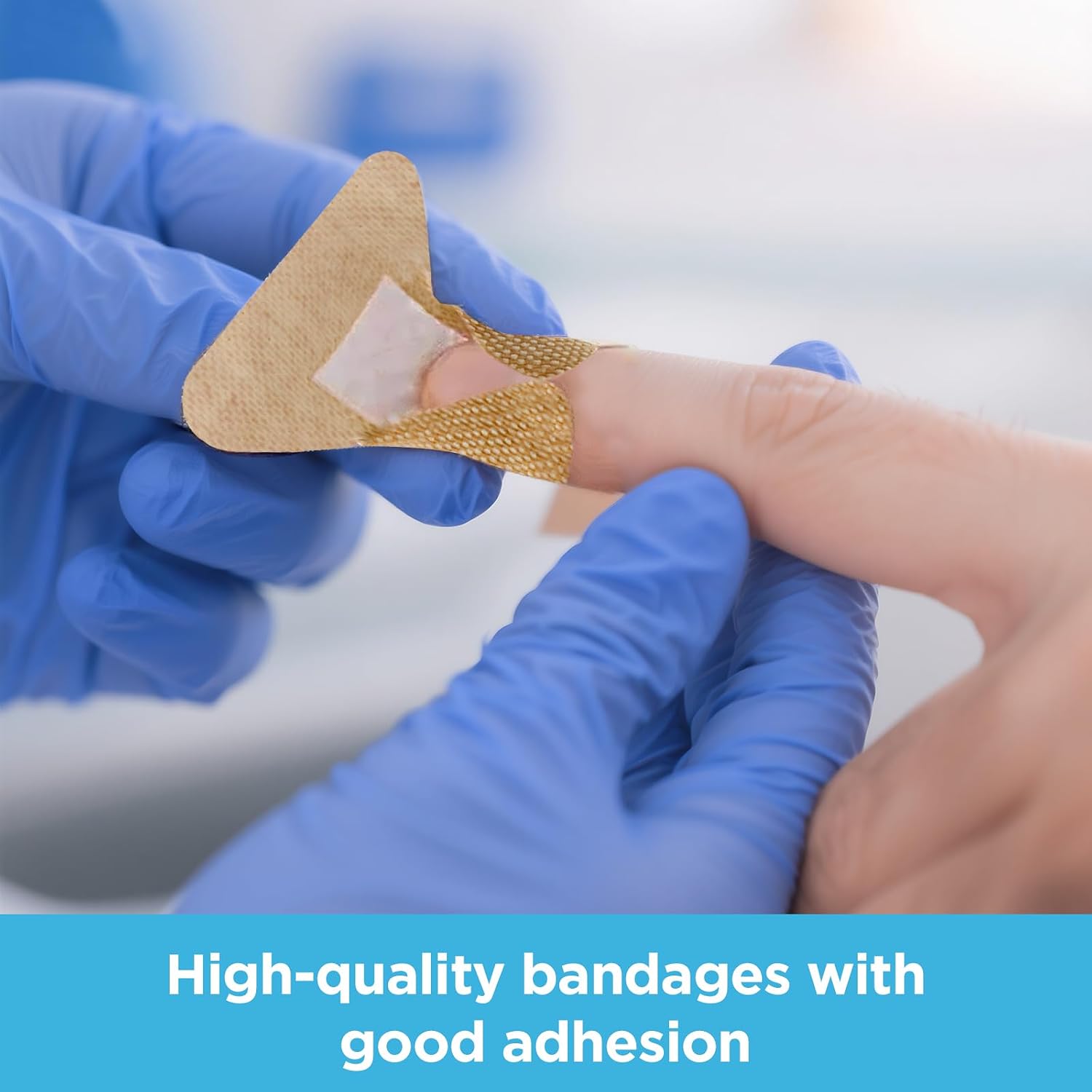 OK TAPE Assorted Adhesive Bandages, 300 Ct, 9 Sizes, Sterile