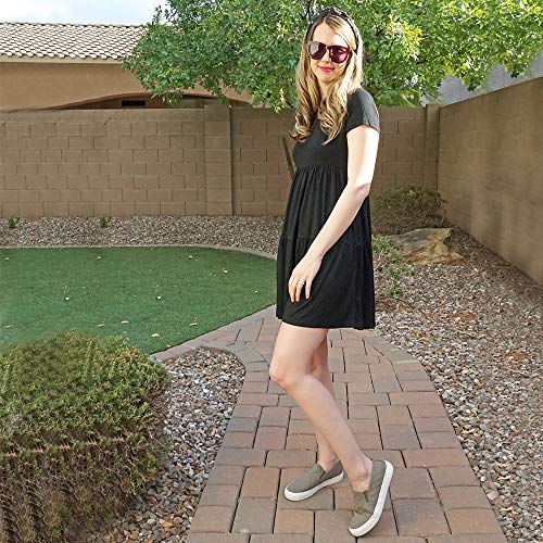 Image of JENN ARDOR Slip On Sneakers Women Comfortable Walking Slip On Shoes Women Memory Foam Womens Fashion Loafers for Women Casual Shoes for Women Flats