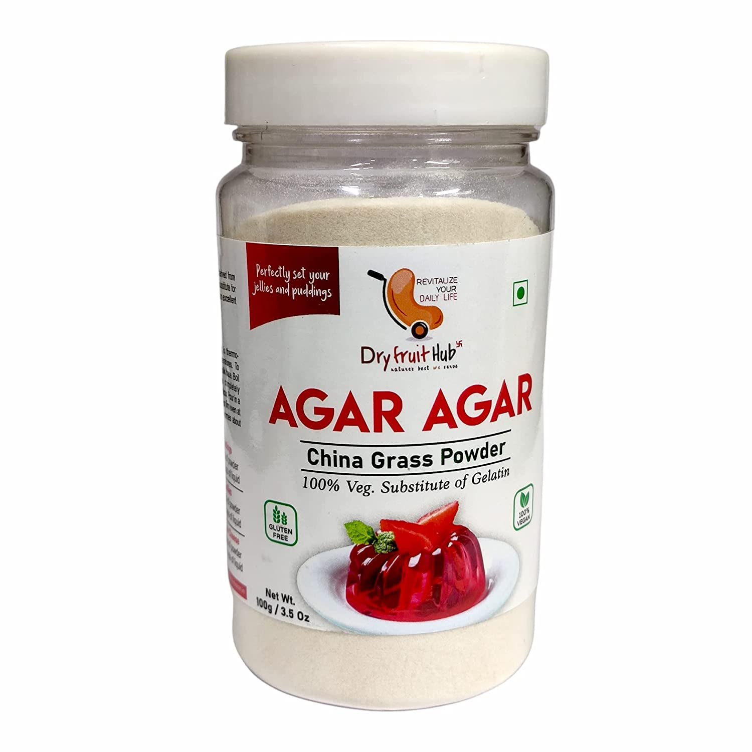 Buy Dry Fruit Hub Agar Agar Powder, Agar Agar Powder For Jelly, Gelatin