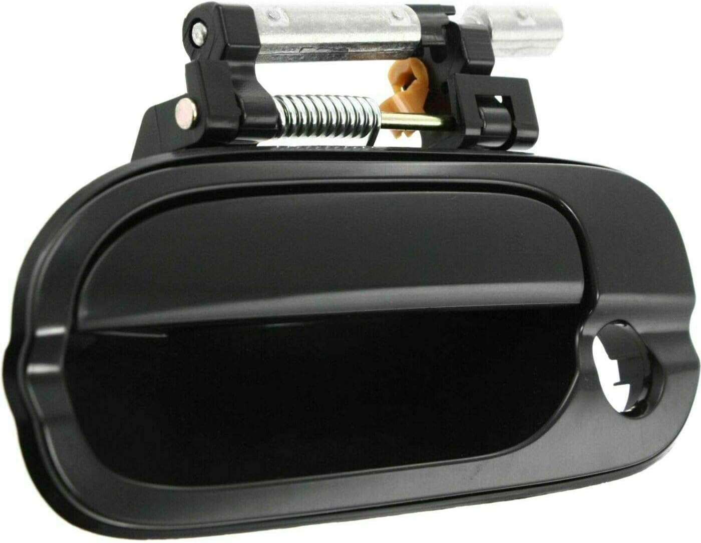 New Front Exterior Door Handle Primed Left Driver Side with Keyhole & Without Keyless Entry for 2000-2006 Nissan Sentra Direct Replacement 806076Z608-PFM 806076Z603