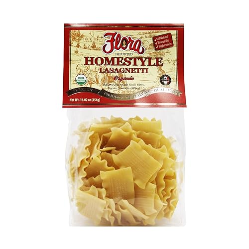 Flora Fine Foods Organic Homestyle Pasta (Organic Lasagnetti Homestyle) disponible en Yaxa Colombia