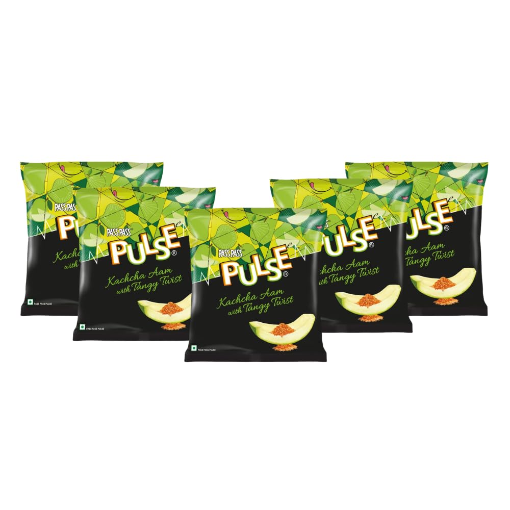 Pulse Kachcha Aam Candy|Raw Mango Flavour with Chatpata Masala Center|Pack of 5-526.5g-image-48