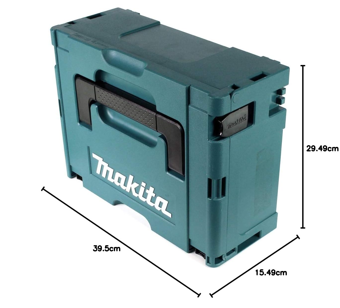Makita MAKPAC P-83652 - Maletín con 2 cajas de colores y tapa de espuma