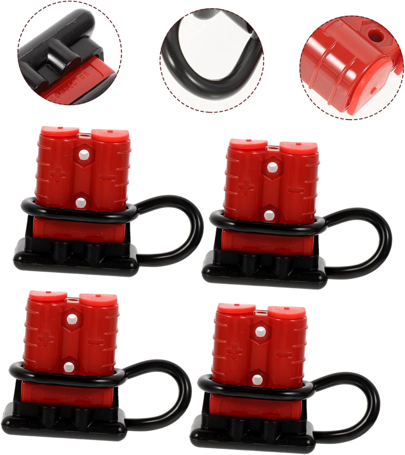 2sets Electrical Plug for Lifts Winch Quick Connect Battery Quick Connector for Motors Wire Harness 4pcs*2