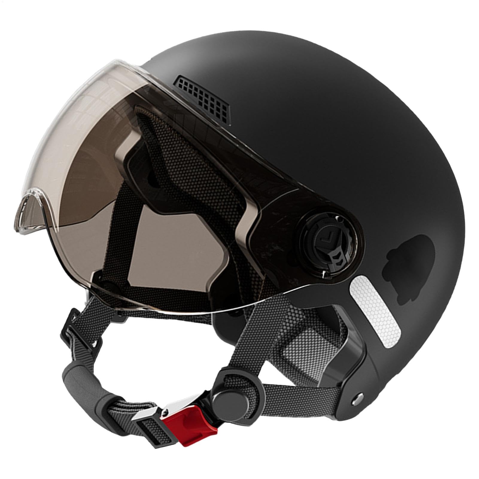 Casco da sci per adulti, casco da bici | Mountain Road – Casco da sci con occhiali protettivi, casco da snowboard per attrezzature da snowboard