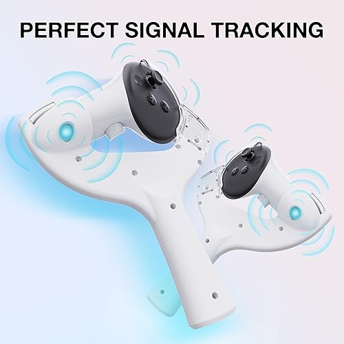 Miniatura 3 de APEXINNO VR Table Tennis Paddle Grip Handle for Meta Quest 3 Controllers Accessories, VR Ping-Pong Paddle Adapter for Eleven Table Tennis VR Game,