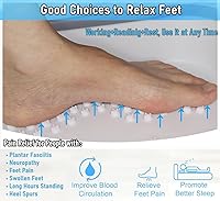 Vista 6 de Cubo Plegable para Baño de Pies con Mango, Cubo de Masaje de Hidromasaje Plegable de Plástico con Masajeador de Punto de Acupuntura para Lavado