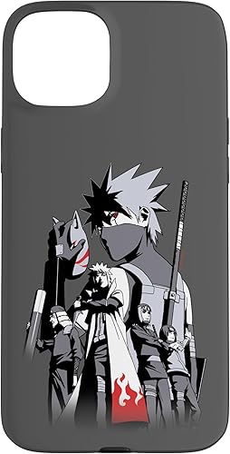 Vista 19 de iPhone 11 Naruto Shippuden Anime con Kakashi Hatake y Team 7 Case