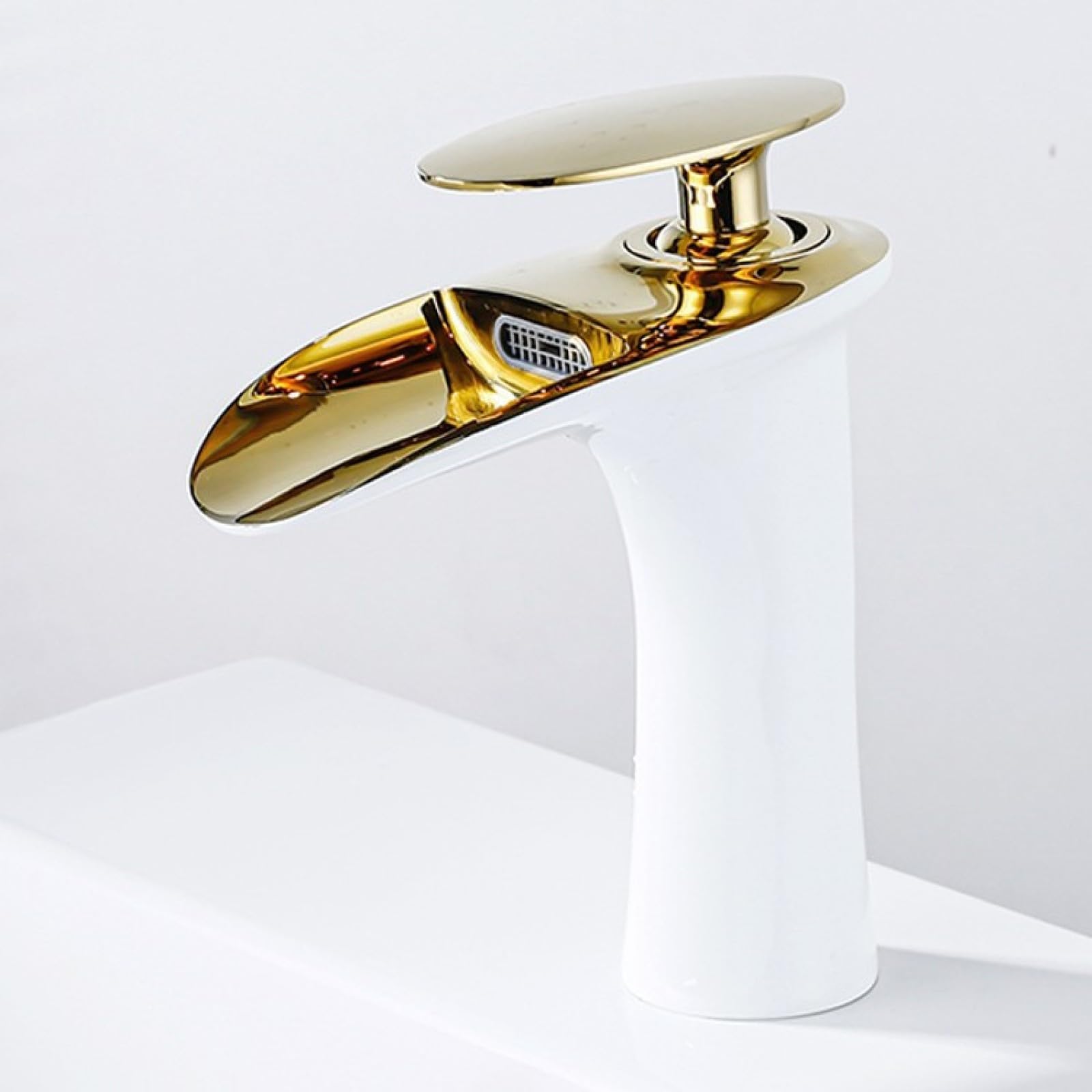 Bathroom All-Copper Hot and Cold Basin Faucet