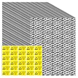 【Conception semi-transparente】 Ces sachets antistatiques gris sont semi-transparents, ce qui permet de voir facilement le contenu des emballages ESD, idéal pour le stockage, l'expédition et le transport.