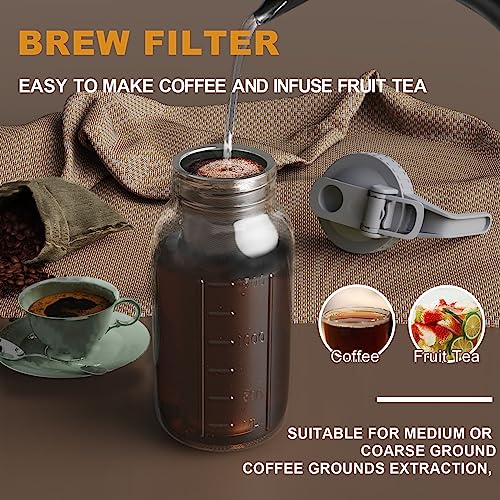 JunVpic 64oz Cold Brew Coffee Jar