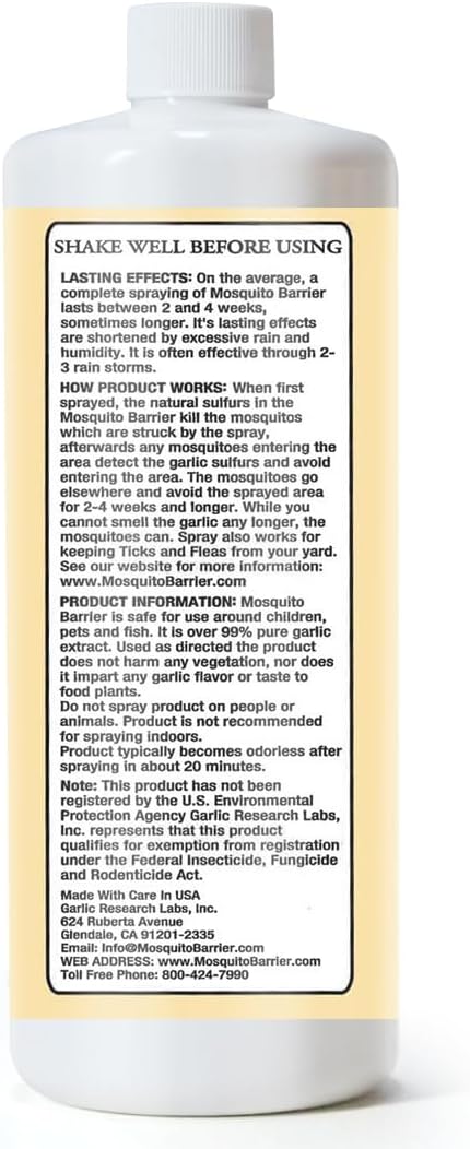 2001 Liquid Spray Repellent (1-Quart) - 2 Pack - Image 2