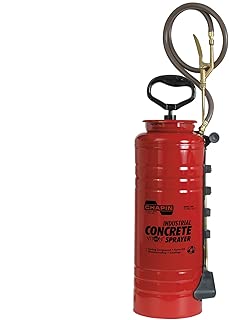 Chapin International 1949 Chapin Industrial Viton Open Head Sprayer for Professional Concrete, 4, Red - coolthings.us