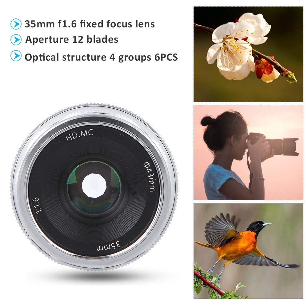 Amazon.co.jp: Z6 Z7 Z50 用 35mm F1.6 固定焦点 Z マウント