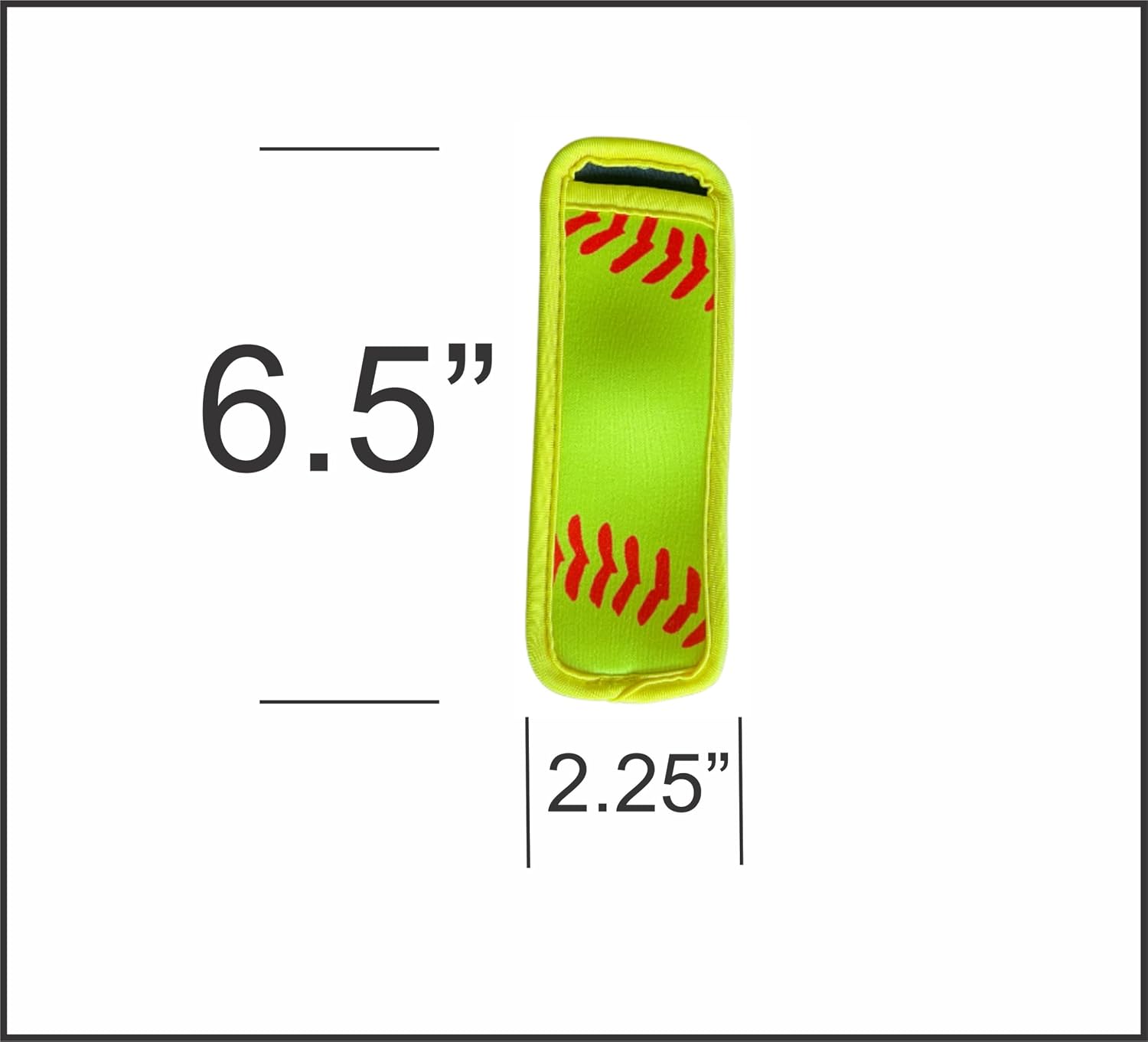 Softball Team Gift, Ice Freezer Pop Sleeve Holder, Pack of 12