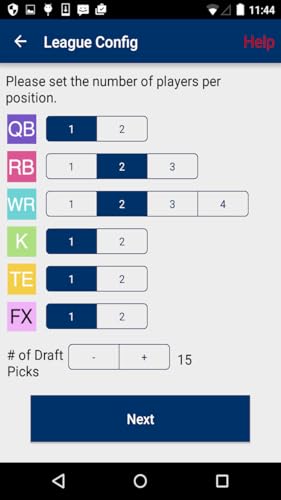 DraftCaddy FFL 2016
