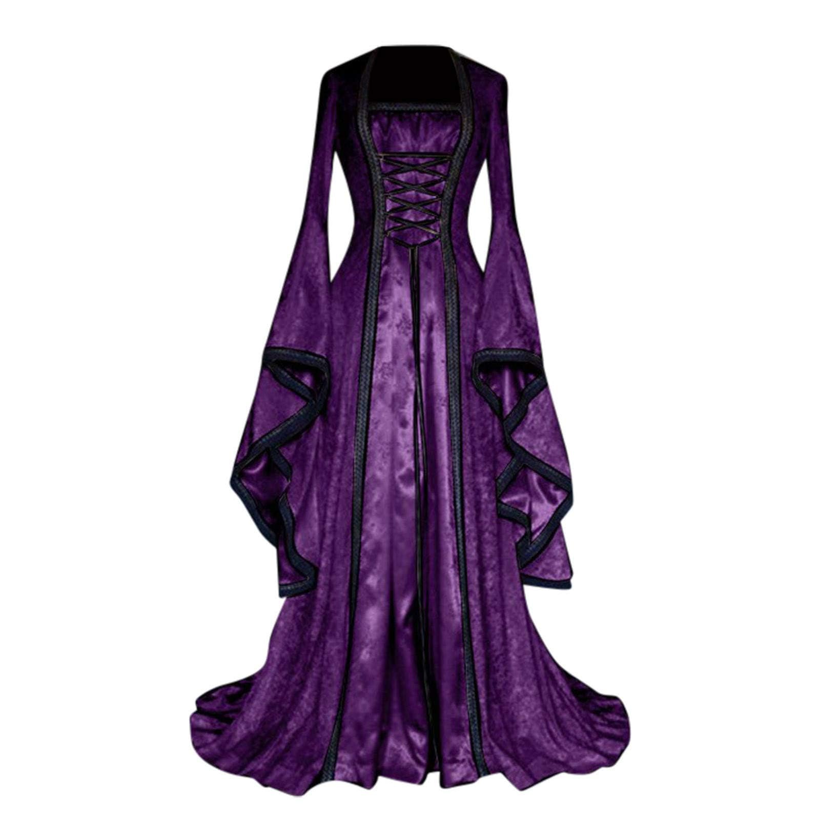 Générique Robe Déguisement Halloween Femme Vampire avec Cape Transparente, Coupe Moulante Fendue Longue pour Soirées Déguisées Carnaval Fêtes Gothiques et Spectacles