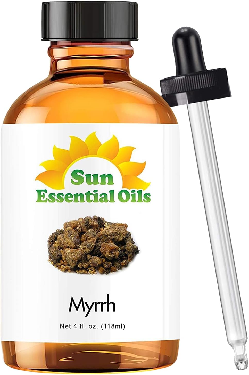 Sun Essential Oils 4oz Myrrh Essential Oil 4 Fluid