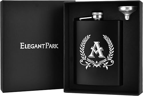 Miniatura 2 de ELEGANTPARK Regalos personalizados para hombres, padrinos de boda, regalos iniciales con monograma para hermano, novio, boda, cumpleaños, Navidad,