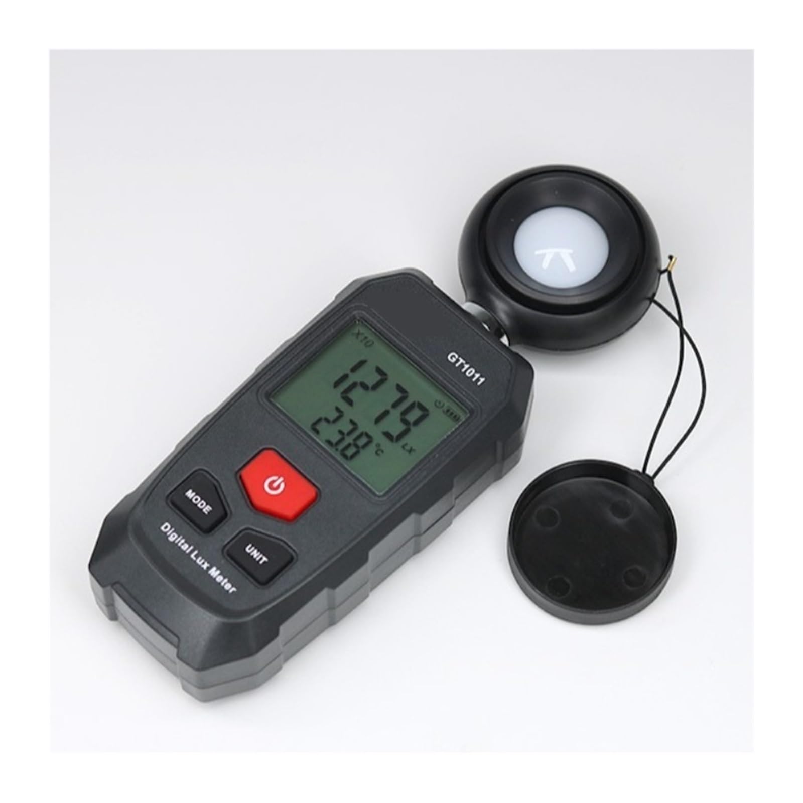 Spectrometer, GT1011 Digital Illuminance Light Meter Tester 200000Lux Luxmeter Lighting Intensity Brightness Measurement Tool Photometer