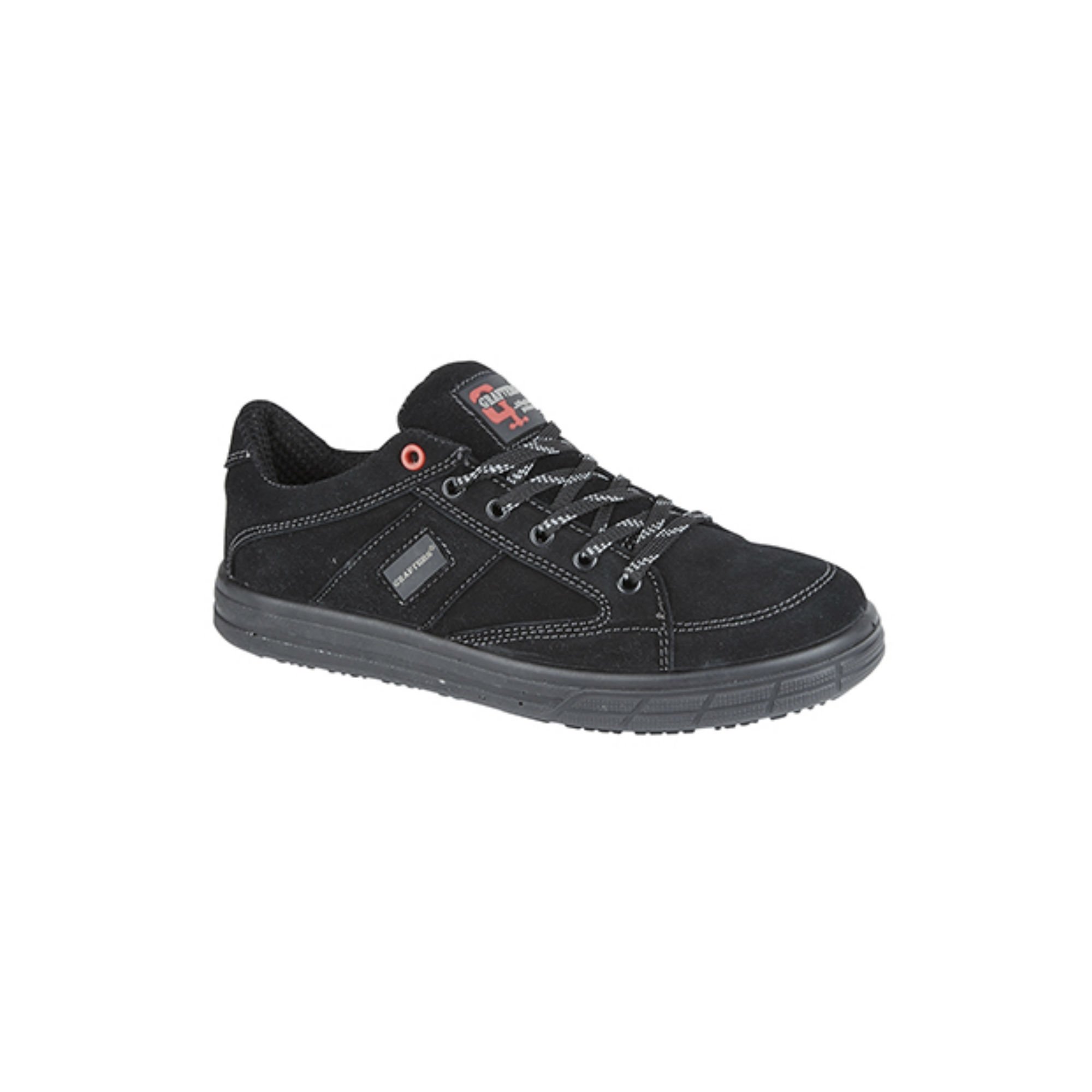 Grafters M9512AS Unisex Skate Safety Shoes Black