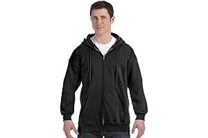 Men's Full Zip Ultimate Heavyweight Hoodie: Unbeatable Warmth and Comfort