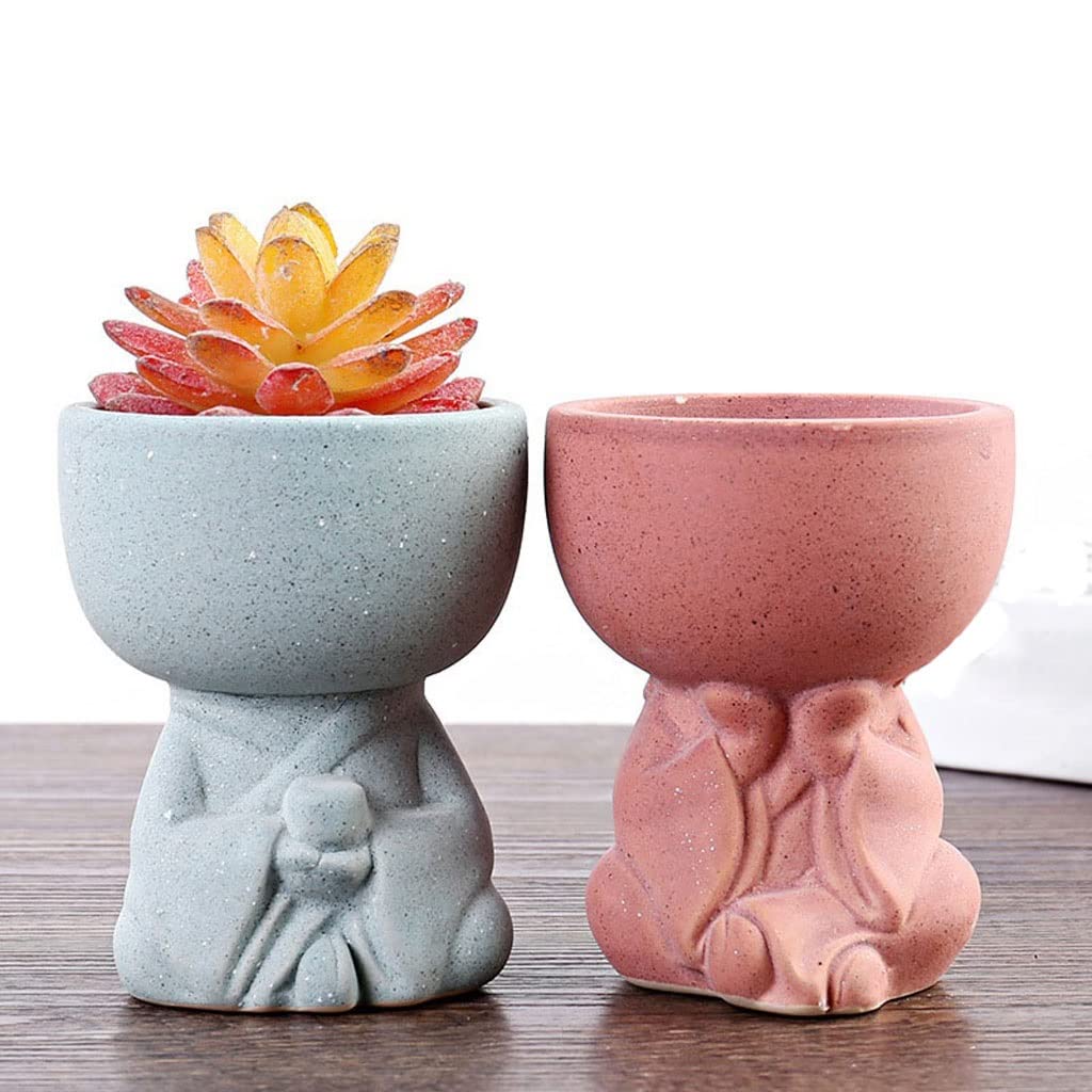 Doniczki do sadzenia Ceramiczne doniczki do kwiatów Buddy Doniczki do kwiatów Akcesoria do dekoracji domu Doniczki na sukulenty Dekoracja stołu do sadzenia Ozdobne doniczki do roślin
