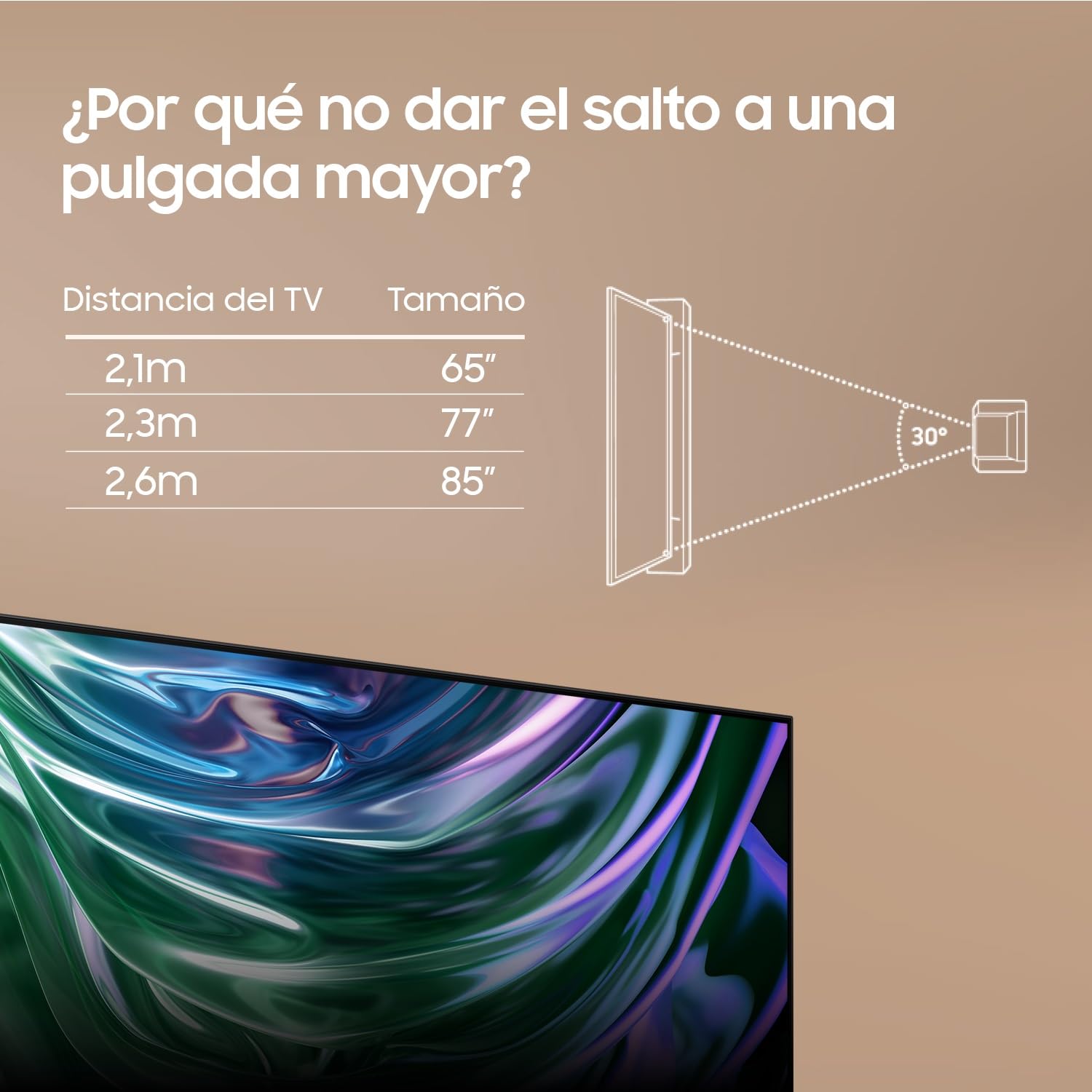 Samsung TV OLED 4K 2024 55S93D Smart TV de 55" con Más Brillo y Contraste, un Sonido de Cine con Q-Symphony, el Mejor Smart TV y GANA Todas Las partidas con Motion Xcelerator 144 Hz