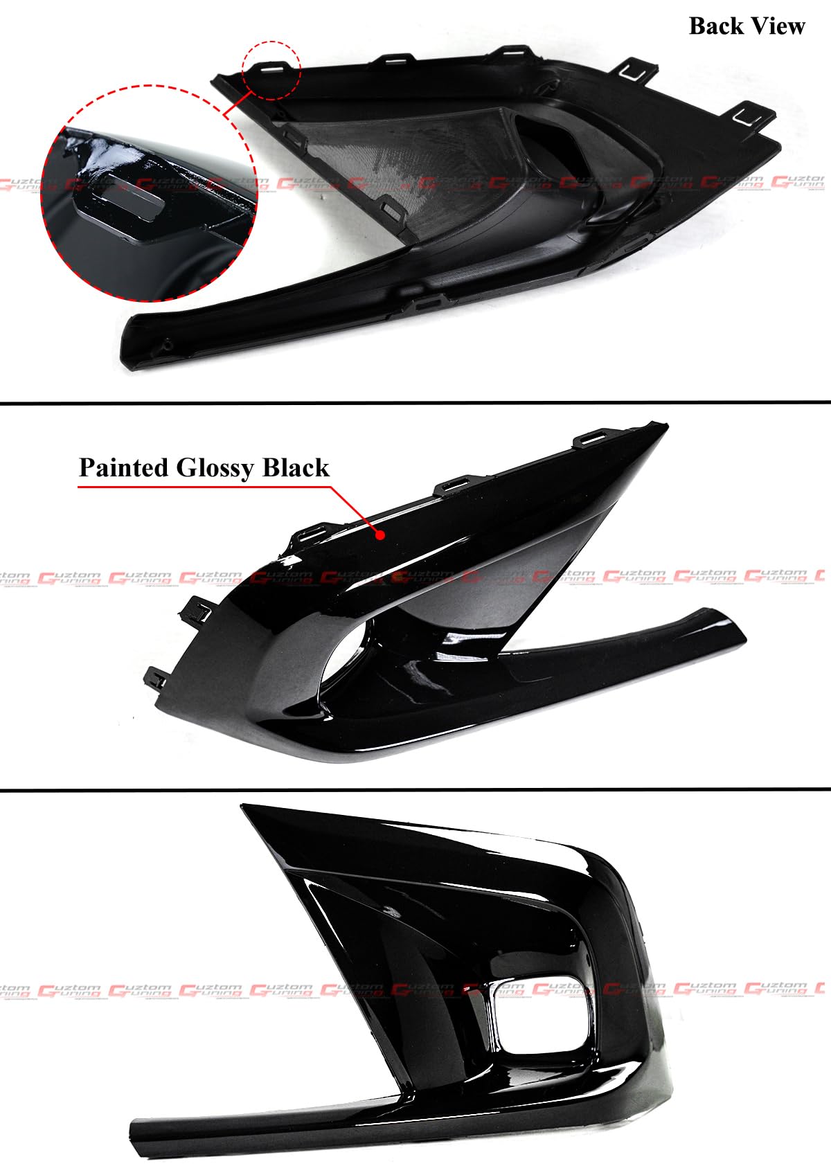 RIGID 322313 D-XL PRO DIFFUSED PAIR BLACK (SET OF 2) FLOOD DIFFUSED 322313