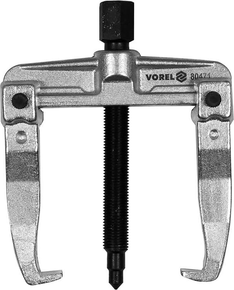 VOREL Herramienta Universal de Extracción 2 Brazos, Alta Calidad, Varias Tamaños 75/100/130/150/200mm Extractor de Rodamientos Garra de Extracción Paralela (100mm)