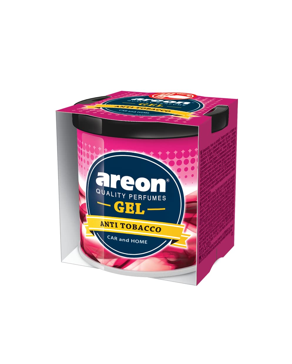 Areon Gel Can 80G Anti Tobacco | Long Lasting Fragrance | Environment Friendly