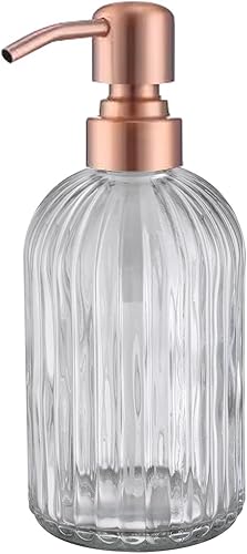 Miniatura 25 de Dispensador de Jabón para Platos de Cocina Negro Mate, Dispensador de Jabón Líquido para Baño con Bomba de Acero Inoxidable a Prueba de Óxido, Negro