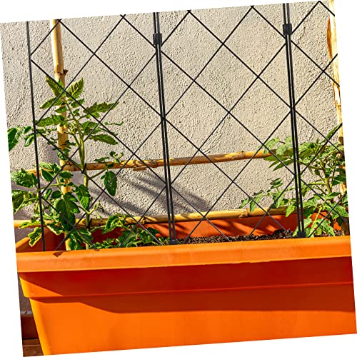 Support plante grimpante VICASKY pliable en fer noir installation rapide - 3