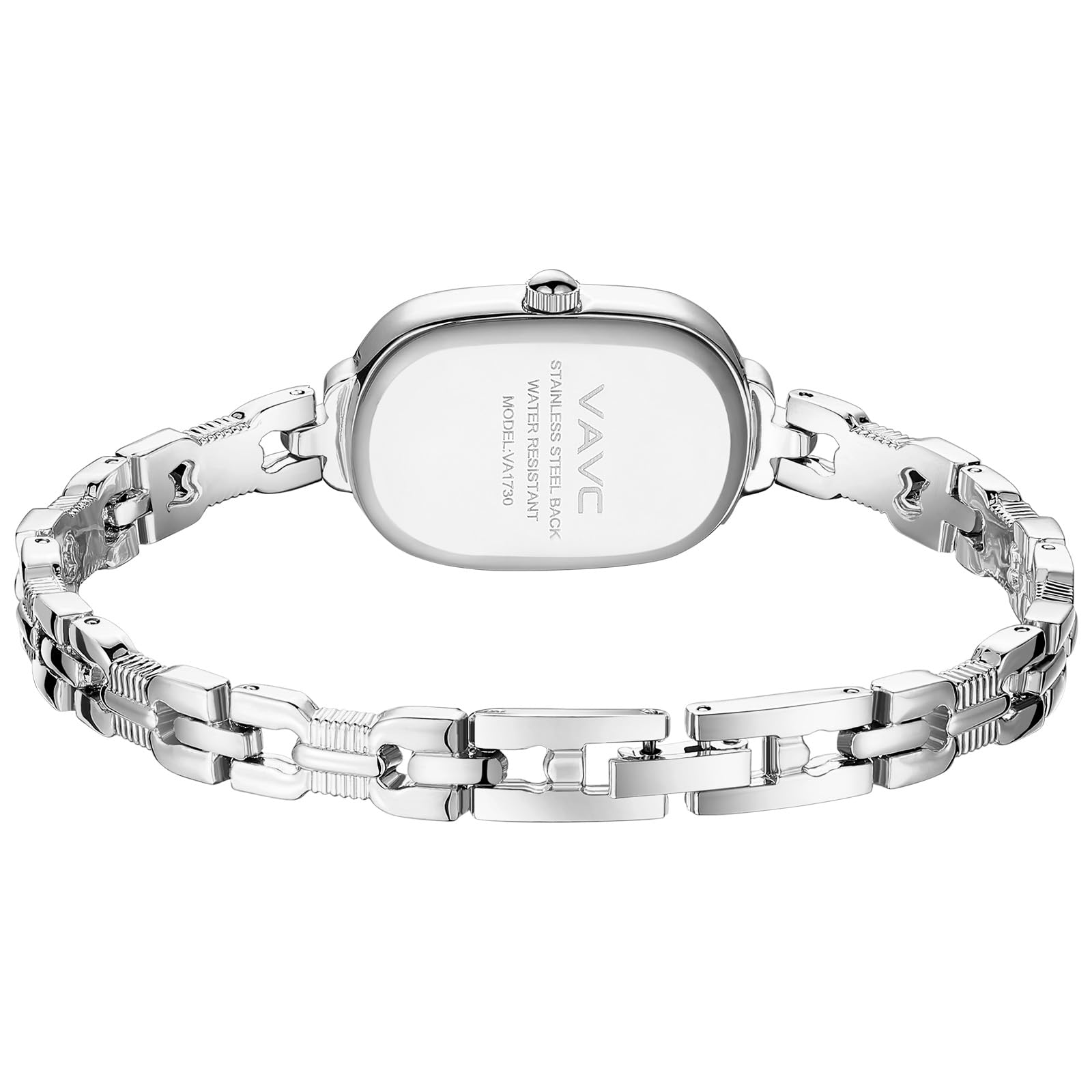 Reloj de pulsera dorado vintage para mujer, pequeño reloj de cuarzo analógico ovalado con esfera de diamantes de lujo, resistente al agua. Herramienta de ajuste incluida