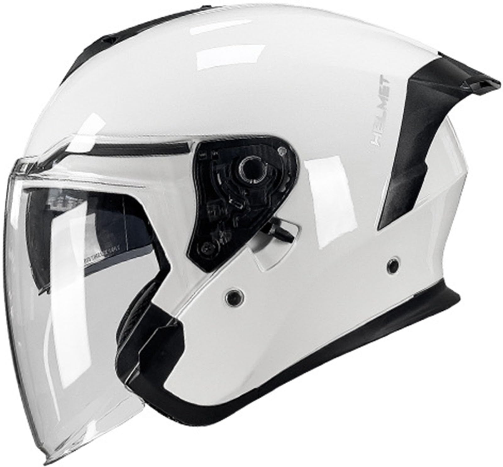 Casco Jet Moto Caschi Motorino Vintage, Scooter Moto Casco, Caschi Cromwell Moto Omologato DOT/ECE Casco Per Adulti Per Moto Chopper Scooter Motorino Per Adulti Uomini Donne