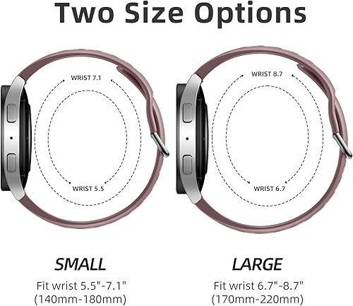 Miniatura 6 de 6 PACK Bandas sin huecos Compatibles solo con Samsung Galaxy Watch 7654 Band 40mm 44mmWatch 6 Classic 43mm 47mmGalaxy Watch 5 Pro 45mm4 Classic 42mm