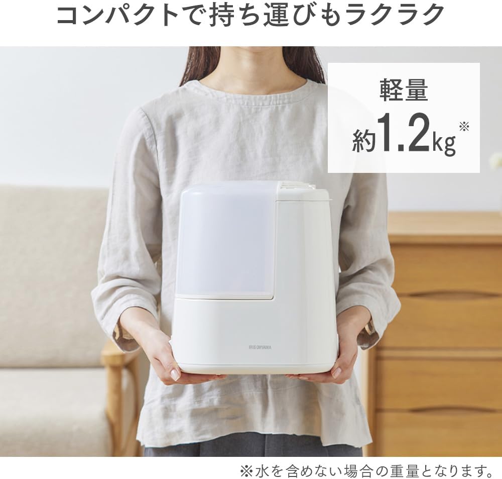 アイリスオーヤマ スチーム式加湿器 AHM-H26B-C