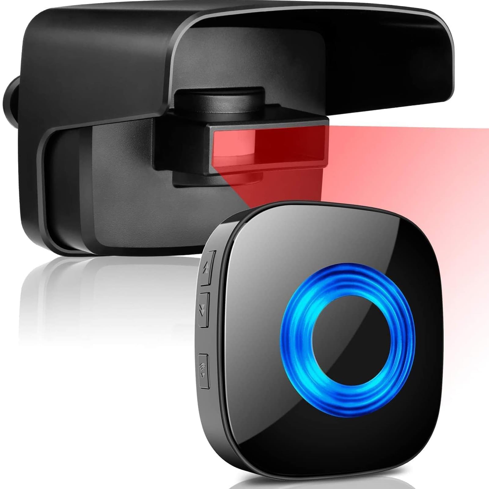 Alarme sans fil infrarouge détecteur de mouvement sirène 105 dB sécurité maison