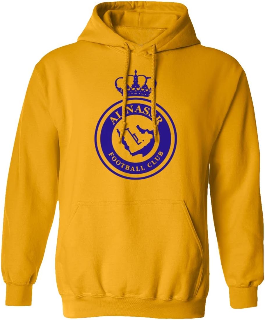 FLAURA Al Nassr Soccer #7 Ronaldo Jersey Style Unisex Hooded Sweatshirt