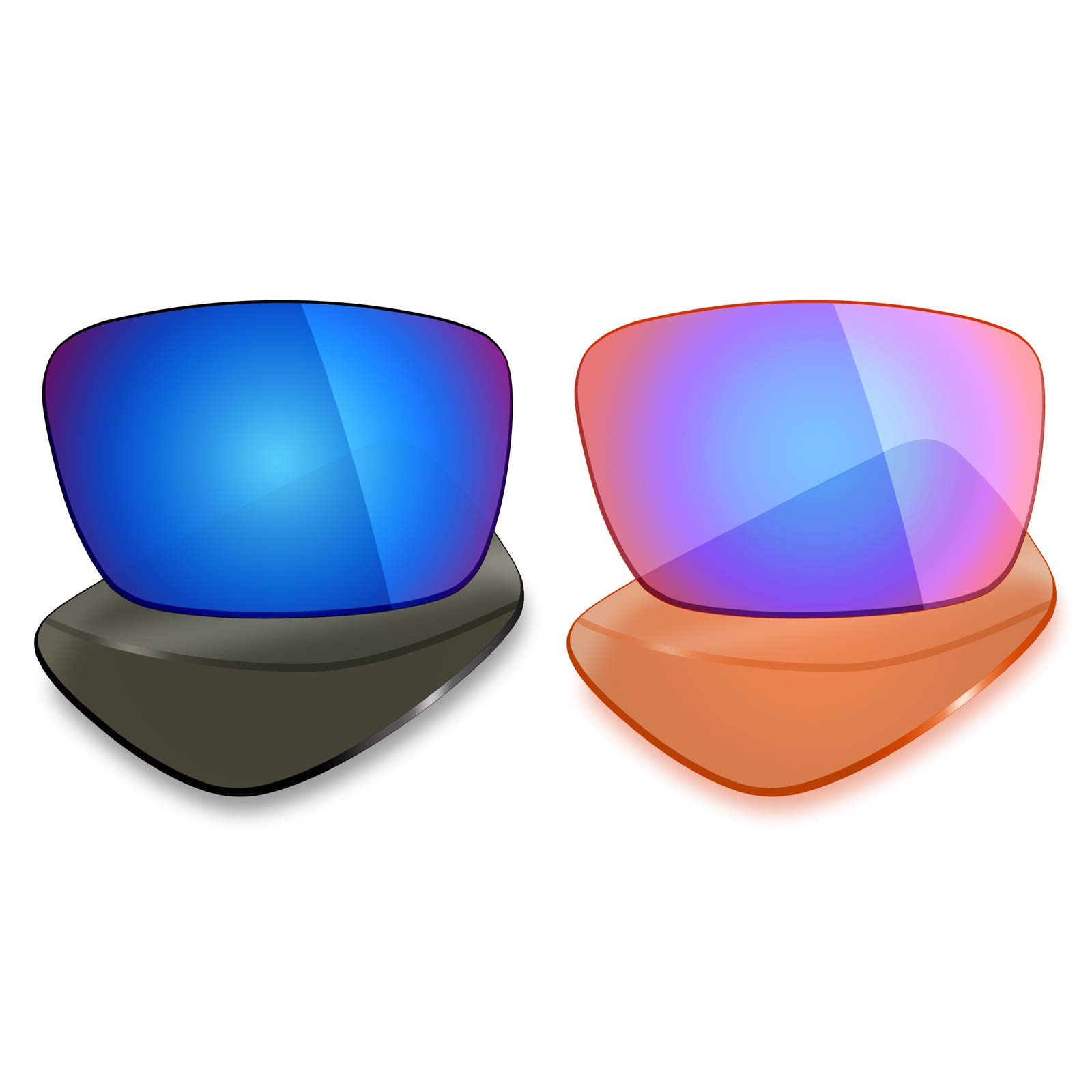 Mryok 2 Pair Polarized Replacement Lenses for Oakley Fuel Cell Sunglass - Options