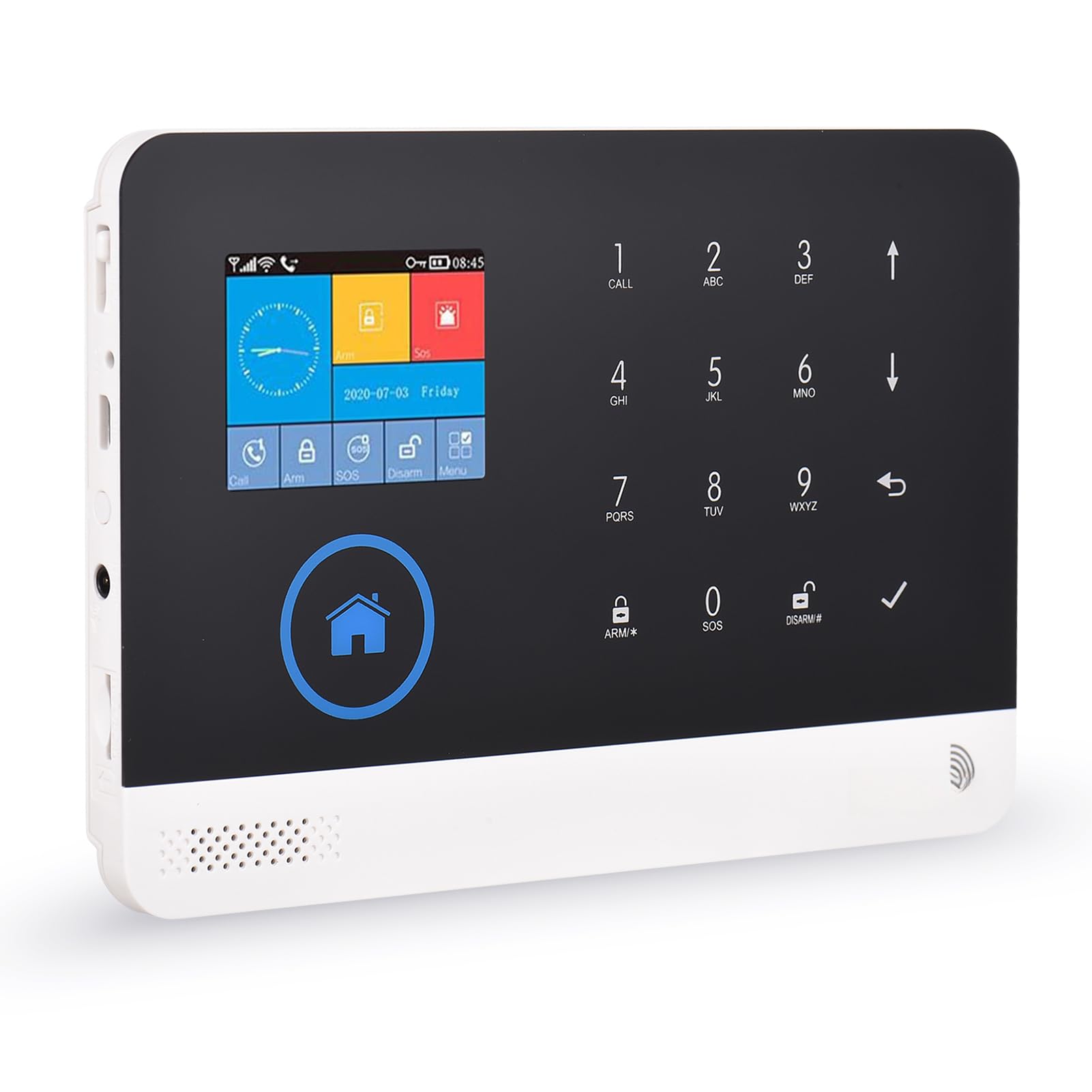WiFi GSM Wireless Home Alarm System APP Alert Works with DIY Kit Remote Controls Door Window Sensors PIR Motion Detectors Siren Cards for Office Shop Apartment — view 3
