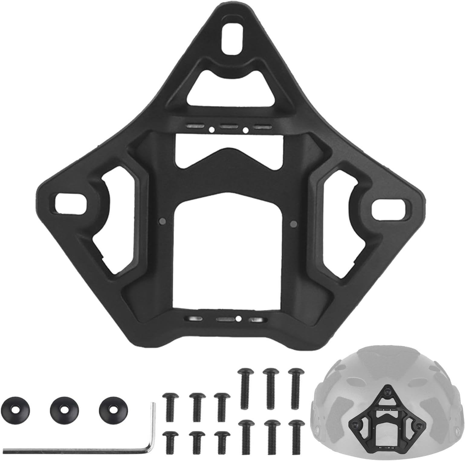 Night Vision Bracket Base - Bracket Holder Accessories Mount for Night Vision - Multi-Functional Night Vision Goggles Mount for Extreme Sports, Hiking, Exploring