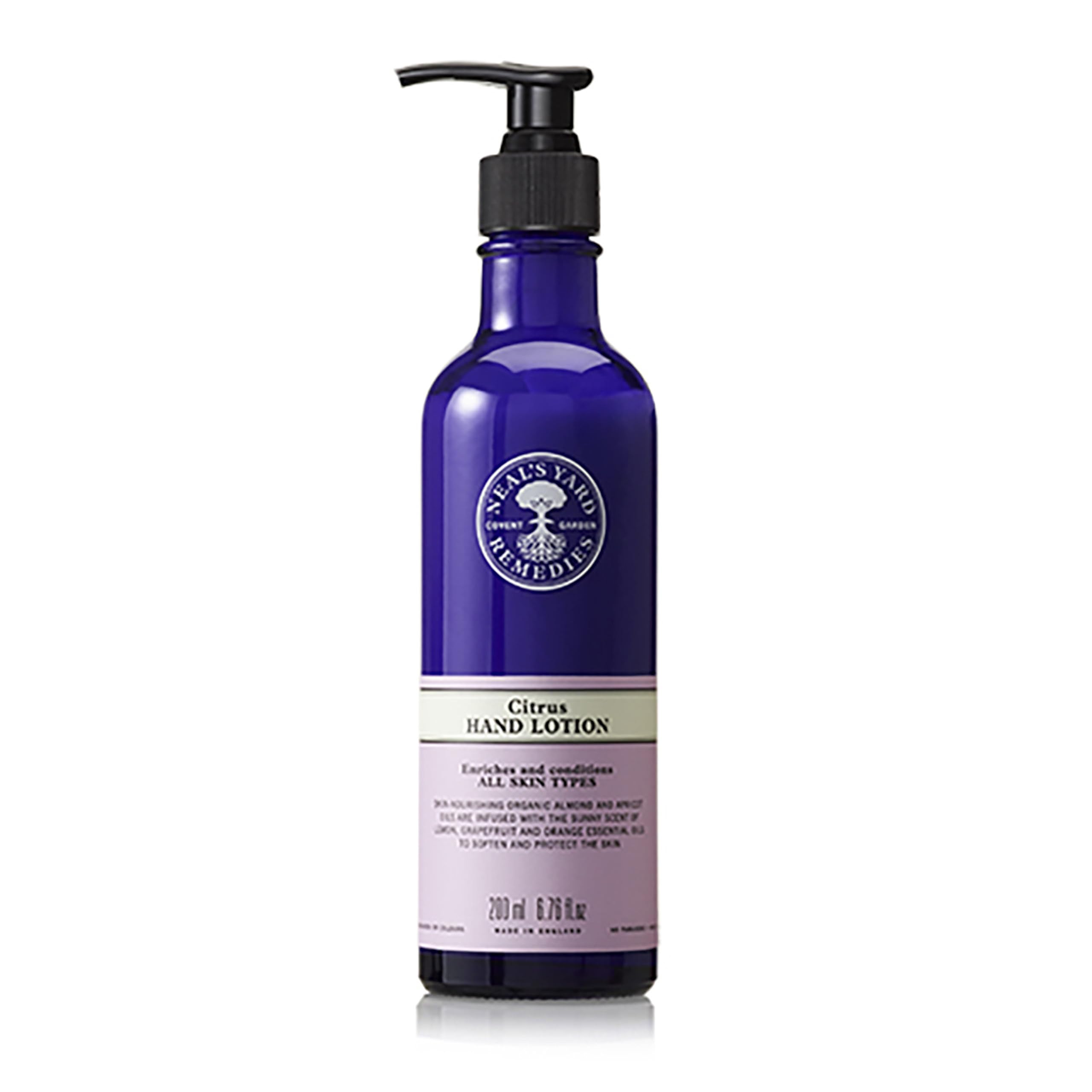 Neal’s Yard Remedies Citrus Hand Lotion | Organic Hand Lotion with Orange, Lemon and Grapefruit Essential Oils |Vegan Hand Lotion Made with Organic Ingredients | 200ml
