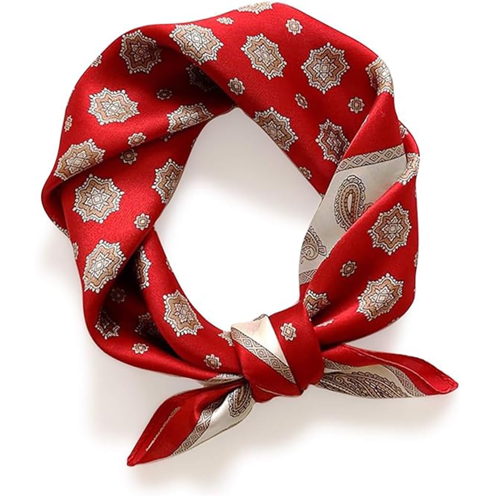 MAKINGTEC100% Mulberry Silk Neck Scarf 21