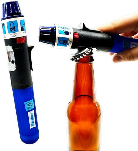 Miniatura 3 de Turbo Blue Encendedor de butano recargable multiusos (paquete de 3)