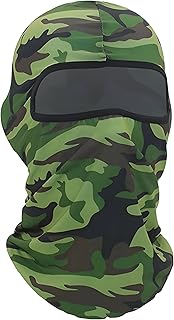 Tactical Mask Camouflage Tactical Mask Outdoor Multi-Use - Full Protection and High Quality Comfortable Design for Men and Women - OneSize