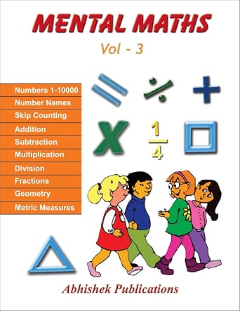 Buy Mental Maths Activity book Class - 3 Book Online at Low Prices in ...